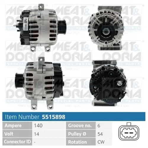 генератор MEAT & DORIA 5515898