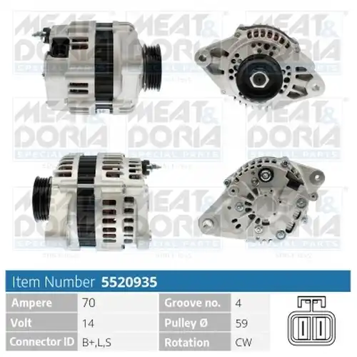 генератор MEAT & DORIA 5520935