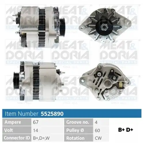 генератор MEAT & DORIA 5525890