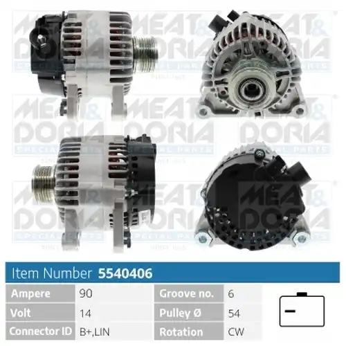 генератор MEAT & DORIA 5540406