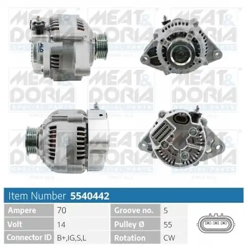 генератор MEAT & DORIA 5540442