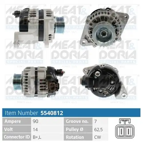 генератор MEAT & DORIA 5540812