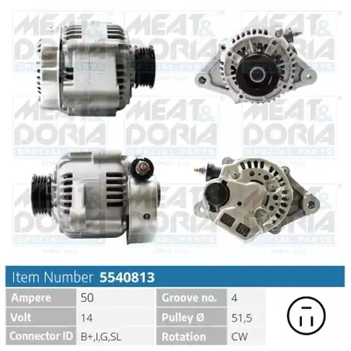 генератор MEAT & DORIA 5540813
