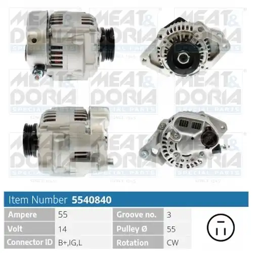 генератор MEAT & DORIA 5540840