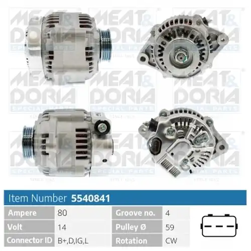 генератор MEAT & DORIA 5540841