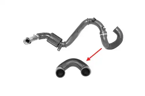 въздуховод за турбината MEHA AUTOMOTIVE MH52595