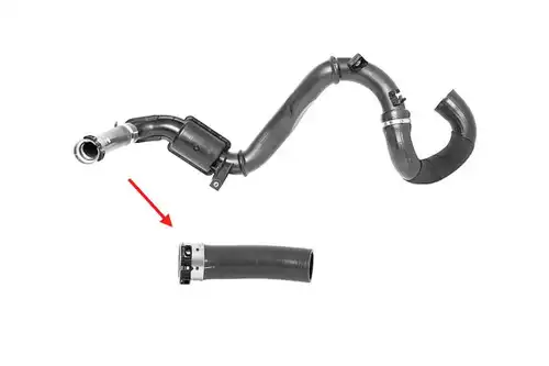 въздуховод за турбината MEHA AUTOMOTIVE MH52596