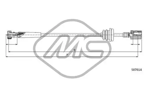 ос на тахографа Metalcaucho 81242