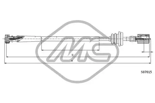 ос на тахографа Metalcaucho 81243