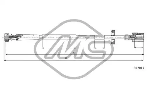 ос на тахографа Metalcaucho 81246
