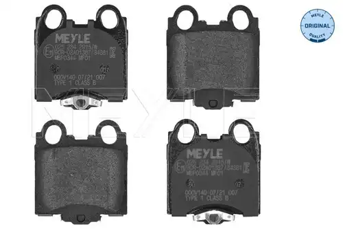 накладки MEYLE 025 234 2915/W