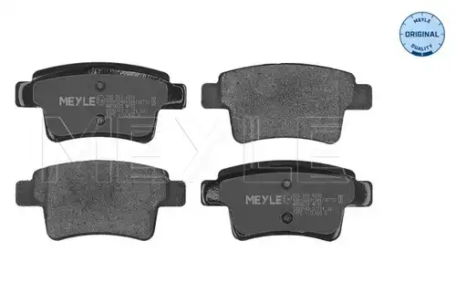 накладки MEYLE 025 245 4016