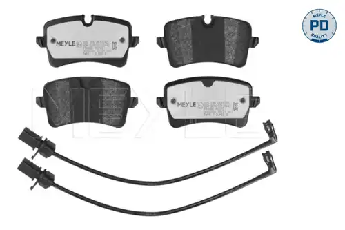 накладки MEYLE 025 246 0617/PD
