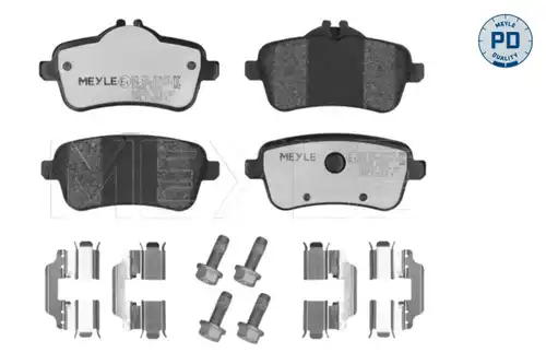 накладки MEYLE 025 252 1618/PD