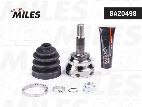 каре комплект, полуоска MILES GA20498
