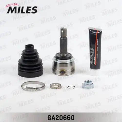 каре комплект, полуоска MILES GA20660