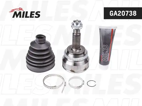 каре комплект, полуоска MILES GA20738