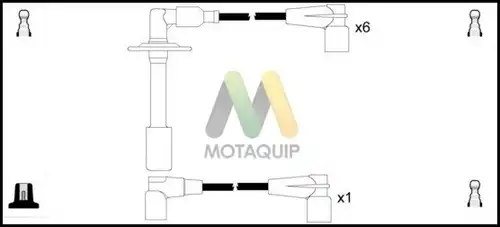 комплект запалителеи кабели MOTAQUIP LDRL1658