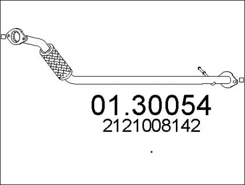предно гърне MTS 01.30054