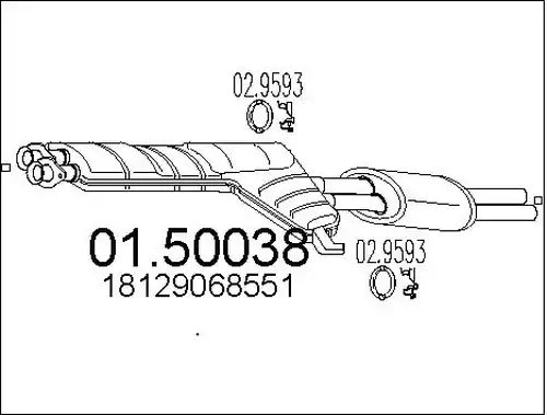 средно гърне MTS 01.50038