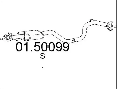 средно гърне MTS 01.50099
