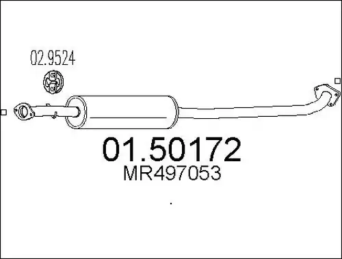 средно гърне MTS 01.50172
