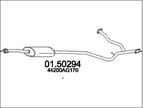 средно гърне MTS 01.50294