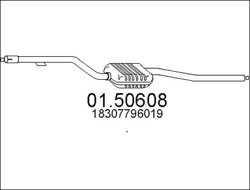средно гърне MTS 01.50608