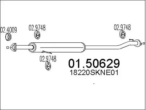 средно гърне MTS 01.50629