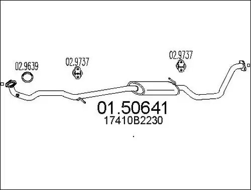 средно гърне MTS 01.50641