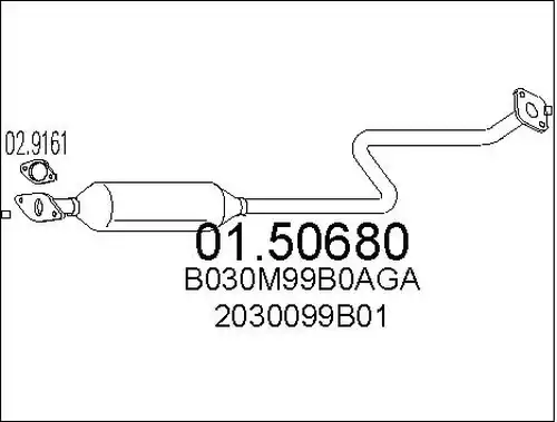 средно гърне MTS 01.50680