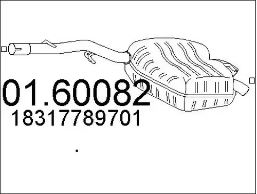 крайно гърне MTS 01.60082