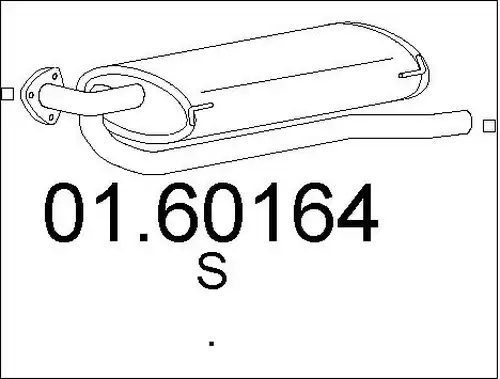 крайно гърне MTS 01.60164