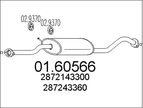крайно гърне MTS 01.60566
