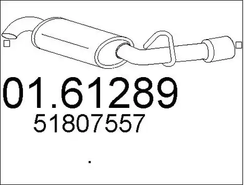 крайно гърне MTS 01.61289