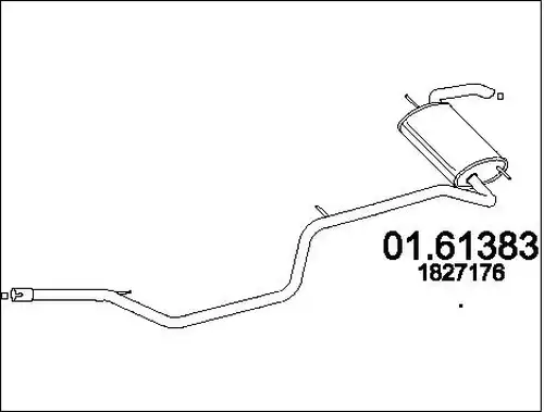 крайно гърне MTS 01.61383