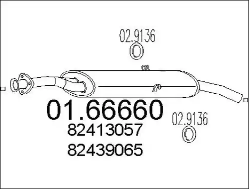 крайно гърне MTS 01.66660