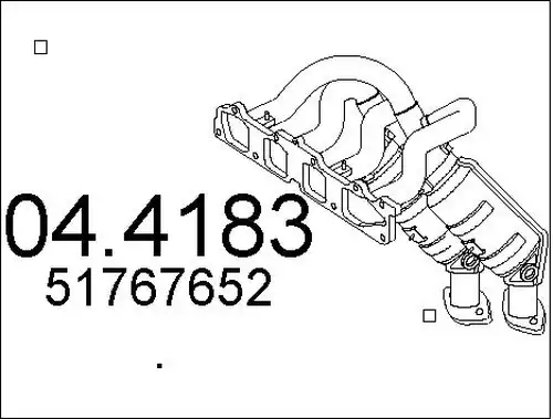 катализатор MTS 04.4183