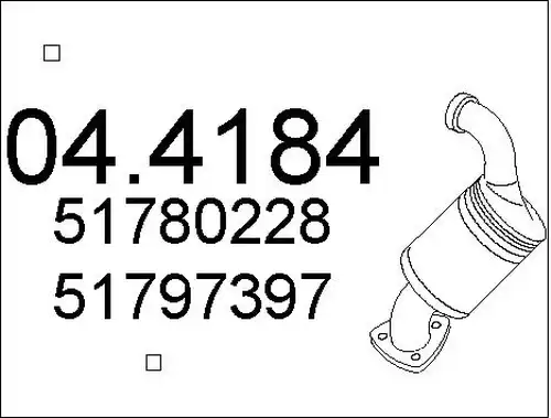 катализатор MTS 04.4184