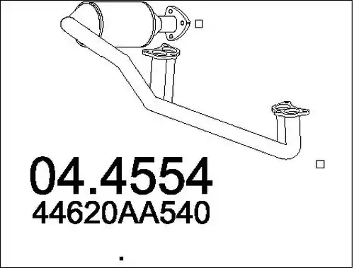 катализатор MTS 04.4554