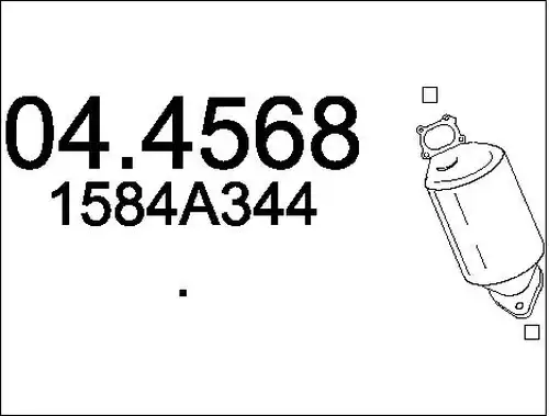 катализатор MTS 04.4568