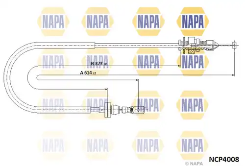 жило за газ NAPA NCP4008