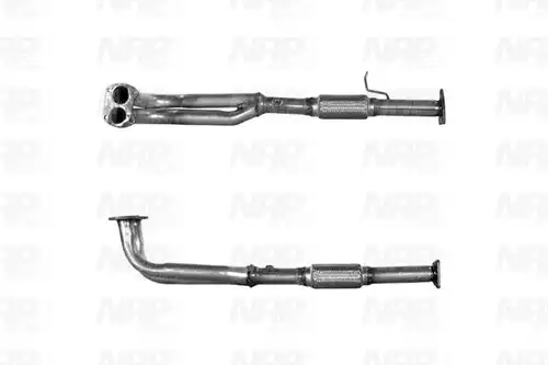 изпускателна тръба NAP carPARTS CAF10188