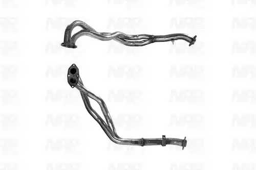 изпускателна тръба NAP carPARTS CAF10306