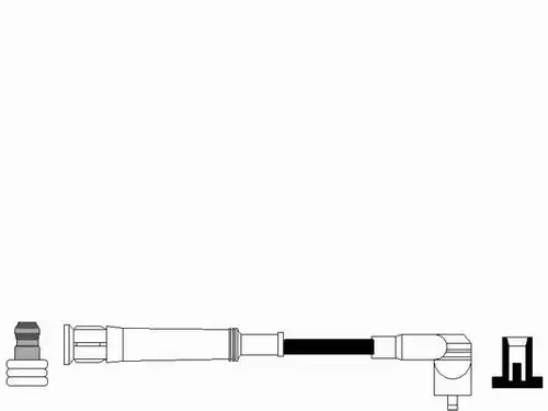 запалителен кабел NGK 44072