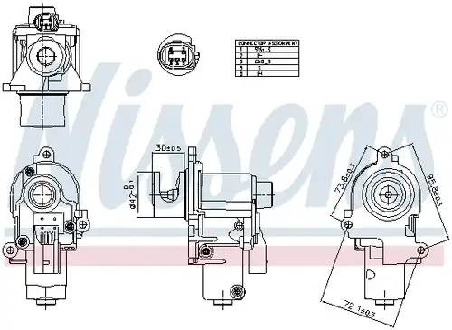 AGR-Клапан NISSENS 98553