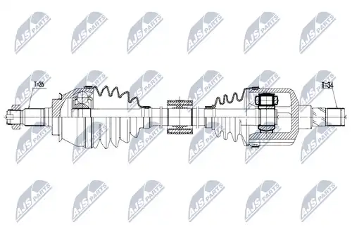 полуоска NTY NPW-BM-157