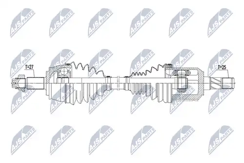 полуоска NTY NPW-CH-038