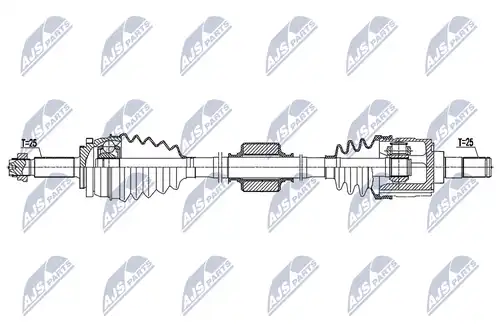 полуоска NTY NPW-HY-617