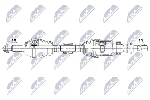 полуоска NTY NPW-NS-096
